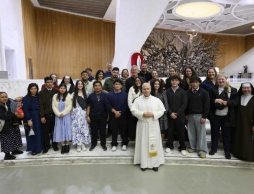 Students from LA-area Catholic school get surprise meeting with pope after school vandalism