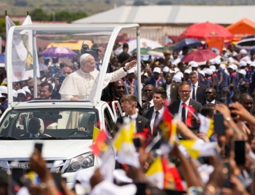 ‘Christ hears the cry of the people’ in the face of evil, pope says at Mass near Angola’s largest diamond mine