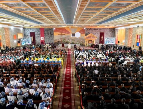 ‘We can always begin anew’: Pope Leo leads peace meeting in heart of Cameroon’s conflict zone