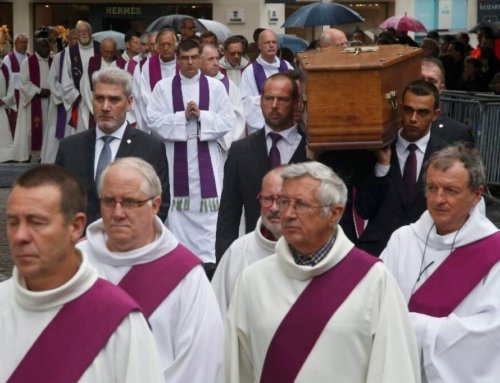 Church, state unite to honor murdered French priest 10 years after terror attack