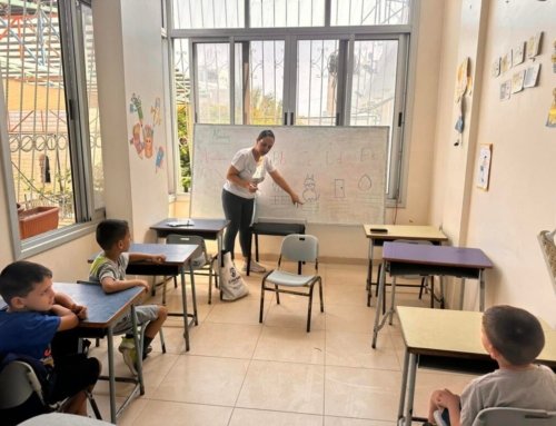 Gaza school reopening is a reminder that ‘hope is stronger than fear,’ bishop says